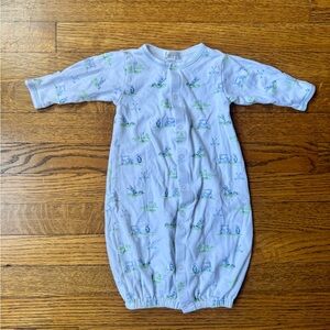 Kissy Kissy Golf Themed Newborn Gown